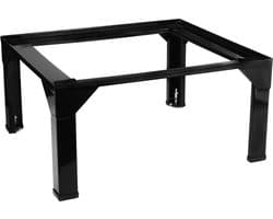 Stevige wasmachine verhoger zwart