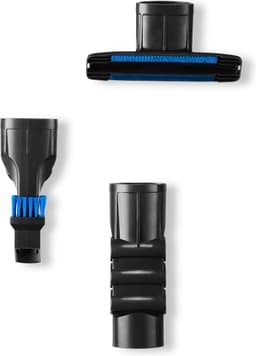 Nilfisk Quick 36V Zwart – Draadloze kruimelzuiger met krachtige accu, 15 minuten gebruiksduur, 0,6 L stofcontainer en 3 accessoires — thumbnail 2