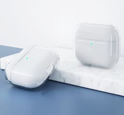 "Geschikt" voor Apple AirPods 3 Hoesje Doorzichtig — thumbnail 3