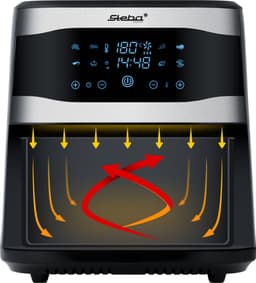 Steba HF8000 - Airfryer - Heteluchtfriteuse XXL - 8 Liter - tot 200°C - 8 automatische programma's - PFAS vrij — thumbnail 3