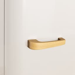 CREATE - Koelkast in retrostijl - Gebroken wit - Handvat Hout - FRIDGE RETRO 281L — thumbnail 13