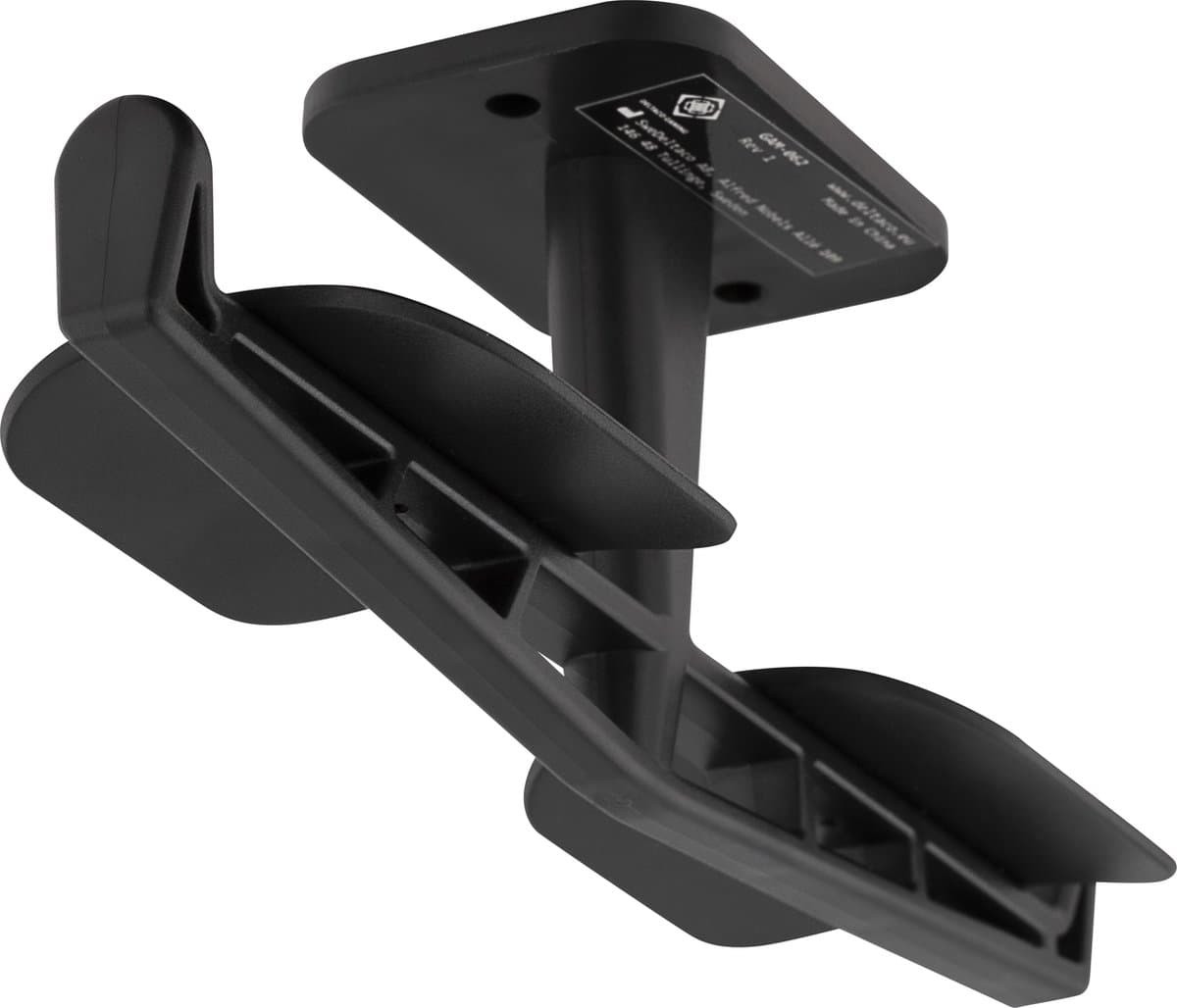 Deltaco GAM-062 Headset houder voor Twee Headsets - Zwart — afbeelding 1