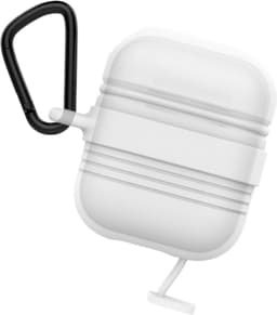 Hoes geschikt voor Apple Airpods Hoesje - IP67 Waterdicht Cover - Stofdicht Case - Frozen Wit — thumbnail 5