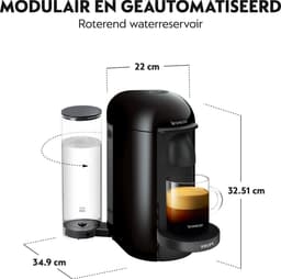 Krups Vertuo + XN9038 - Black — thumbnail 3