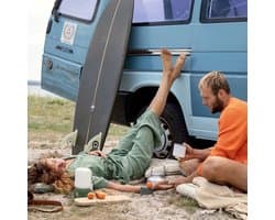 Kreafunk aLoomi bluetooth speaker met licht groen