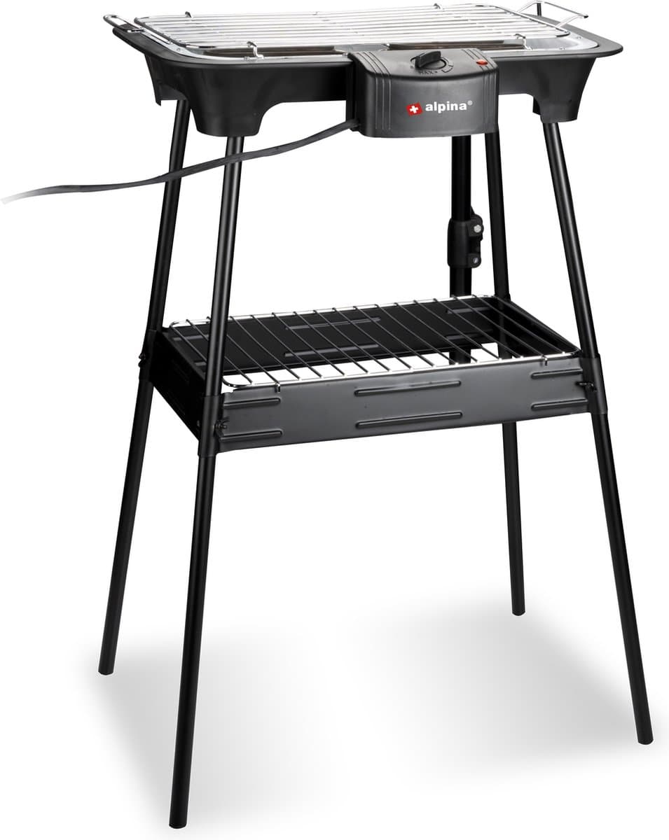 alpina BBQ - Elektrisch - 2-in-1 - Binnen en Buiten - 2000W — afbeelding 1