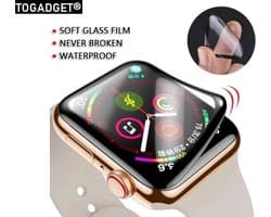 Togadget® - screen protector full cover - Tempered 3D protector - bescherming van jou Apple Watch - geschikt voor Apple Watch - 7 serie screen protector full cover - 41mm