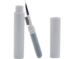 Airpods  Schoonmaakset - 3 in 1 Pen - Schoonmaakkit - Oordopjes Reinigen Schoonmaken - Airpods Reiniging set - Desinfecteren - Wit