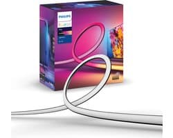Philips Hue Play Gradient Lightstrip 75 inch - Televisie - Zwart - 20W - incl. Voeding en steunen