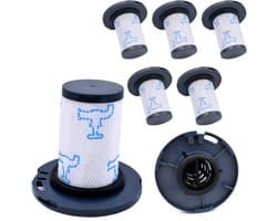 Actueell® - XL Filterset geschikt voor Rowenta Steelstofzuiger X-Force Flex 11.6 (RH98XX) en 14.6 (RH99XX) - Draadloze Stofzuiger - Vervangt onderdeel ZR009007 - 6 Stuks