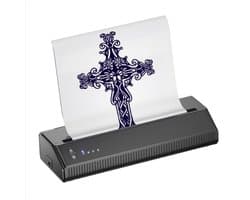 Tattoo Printer - Tattoo Stencil Printer Voor Mobiele Apparaten - Oefenhuiden Tattoo Multifunctioneel En Draagbaar - Met App-Control En Hoge Compatibiliteit