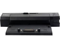 DELL docking stations Replicador E/Port II, USB 3.0, VGA, DVI-D, Seriell, Parallel, PS/2, eSATA, DisplayPort 1.2, RJ-45, 240 W, 1.05kg