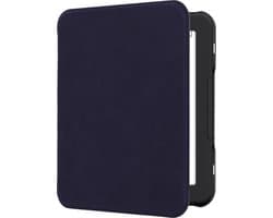kwmobile case geschikt voor Barnes & Noble NOOK Glowlight 4 / 4e hoes - E reader cover van microvezel - Hoesje in blauw