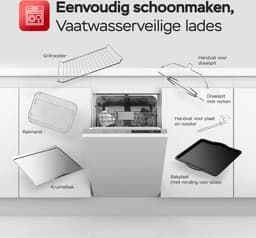 TurboTronic AF32DRD Airfryer XXL en Mini Oven – 32 Liter – Vrijstaande Oven – 12 Kookprogramma’s – 25° tot 230°C – Zilver — thumbnail 7