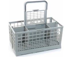 Vaatwasser Bestekbak geschikt voor plateau 24 cm x 14 cm Bestekmandje met handgreep