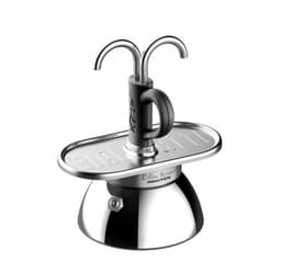 Bialetti - Set Mini Express Inductie 2tz Zwart + 2 kopjes, 2 kopjes, mini induction, koffieliefhebbers, Italië, — thumbnail 5
