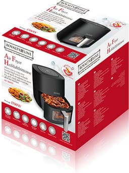 Luchtfriteuse Royalty Line AF5607D Zwart 1700 W 6,5 L — thumbnail 6