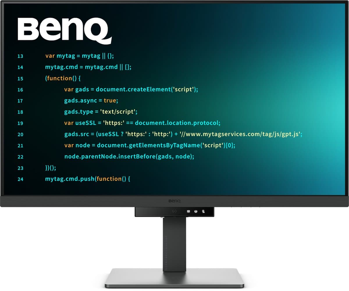 BenQ RD320U 32” 4K Eye-Care Programmeermonitor met 2000:1 contrastratio - Nano Matte Panel - MoonHalo - 90W USB-C - Codeermodi - Night Hours Protection - Ergonomisch design- Eye Care-technologie — afbeelding 1