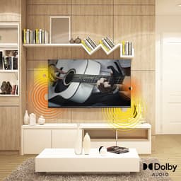 STRONG - 32” HDTV (80 cm) SRT32HD5553 - Connected TV met Android TV - Chromecast - Google assistant - Wifi - Bluetooth - HDR - NETFLIX - Drievoudige tuner - 2 HDMI-poorten (1 ARC) + 1 USB-poorten + Mini-AV + Antenne/Sat Jack - Zwart — thumbnail 8