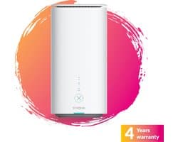 STRONG - AX3000 Wifi 6 5G Router Modem - Tot 3,2 Gbps - 2 x 1 Gbps + 2,5 Gbps RJ45 Poorten - Werkt met Nano-Sim Any Carrier - Mobiel netwerk delen - Eenvoudig te installeren - Wit - 4 jaar garantie