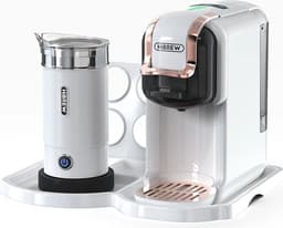 Koffiemachine - Koffiezetapparaat - Cups - 4 in 1 Koffie machine - Dolce Gusto - Nespresso - Cappuccino - Latte - 19 Bar — thumbnail 1