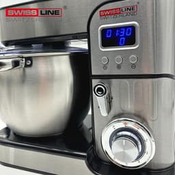 Swiss Line Switzerland - Keukenrobot - Keukenmachine - 9L - 2800W - RVS - Digitaal scherm — thumbnail 2