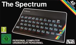 The Specrum - Retro 48 Ingebouwde Games - Zwart — thumbnail 2