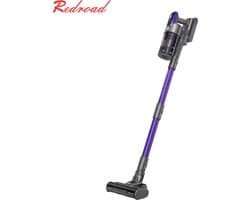 Redroad L8 - Draadloze stofzuiger - Vacuum cleaner -Geavanceerde 500W Krachtige Stofzuiger met Uitneembare Accu en 30kPa Zuigkracht – Slimme Stofherkenning, 1.6L Stofreservoir, LED Verlichting & Anti-Klit Technologie