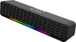 Bluetooth 5.0-luidspreker-Subwoofer-Soundbar-RGB dynamische lichteffecten PC-luidsprekers-professionele dual-mode geluidseffecten-Geschikt voor computers, mobiele telefoons en tv's — thumbnail 2