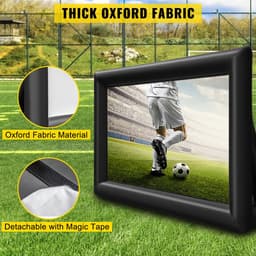 Betaalbare Goederen® Opblaasbare Filmprojector - Beamer - Mini projector - Mini Beamer - 18FT - Outdoor — thumbnail 2