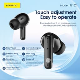 Foneng Draadloze Hoofdtelefoon Bl152 Voor Iphone Android Met Technologie — thumbnail 3