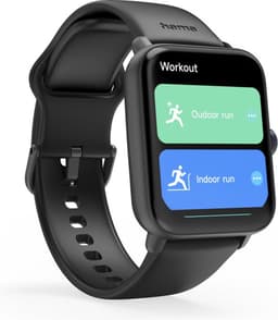 Hama 6010 Smartwatch TFT-Display Telefoonfunctie Waterdicht + GPS Zwart — thumbnail 3