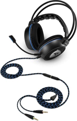 Sharkoon SKILLER SGH10 Headset Bedraad Hoofdband Gamen Zwart — thumbnail 4
