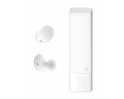 soundcore A30i NEW - Noise cancelling oordopjes - Lipstick-vormig ontwerp - Klein - Lichtgewicht comfort - Helder geluid - 24 uur speeltijd - IP54 - Draadloze oordopjes - Bluetooth 5.4 - Wit