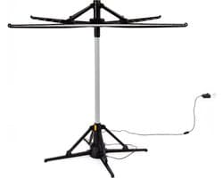 SpeedDryer Elektrische Droogmolen - Energiezuinige Droger - Droogt Was in 2 Uur - Fluisterstil - Elektrische Droogrek Energiezuinig - Compact & Opvouwbaar Droogrek voor Binnen - Wasdroogrek