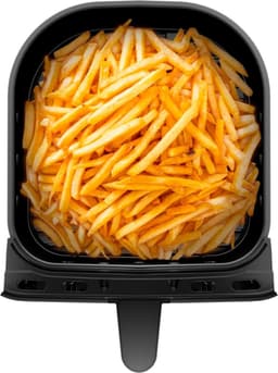 Multi Taste Airfryer 4,6L 1550W 8 Programma's Gezond Frituren Drogen & Grillen Voor 2-4 Personen Zwart — thumbnail 5