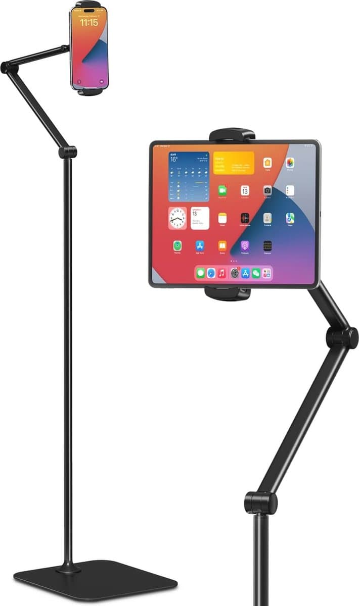 Verstelbare Tabletstandaard voor Mobiele Telefoons en Tablets van 4,7 - 13 Inch — afbeelding 1