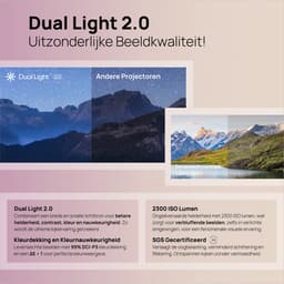 XGIMI Aura 2 met 100" ALR Scherm – 4K UST Laser Projector – Dolby Vision – 2300 ISO Lumen – Harman Kardon 4× 15 W – ISA 5.0 – IMAX Enhanced – Short Throw Technology — thumbnail 5
