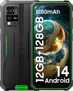 Blackview BV4800 Pro - Robuuste Smartphone - 12GB RAM - 128GB - 6,56 inch - Dual 4G LTE - IP68 Waterdicht - Android 14 - NFC - Groen — thumbnail 1