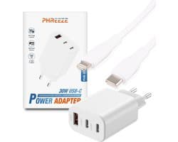 Snellader - 3 Meter - Geschikt voor iPhone Oplader Kabel - Power Adapter voor 14 Pro Max, 13, 12, 11, X en ouder