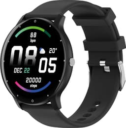 Royal Supplies SQ-33 Smartwatch - Smartwatch Heren - Smartwatch Dames- Smartwatch Kinderen - HD Touchscreen - Horloge - Stappenteller - Bloeddrukmeter - Saturatiemeter - IOS & Android -Screenprotector- Black — thumbnail 1