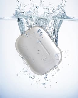 Cazy siliconen Hoesje geschikt voor Apple Airpods Pro 1 / AirPods Pro 2 - Inclusief karabijnhaak - Beschermt tegen krassen en stoten - Transparant — thumbnail 4