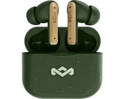 House of Marley Little Bird Draadloze Oordopjes - Bluetooth Oortjes Draadloos - 24 uur Batterijduur - Eco Friendly Design - Quickcharge - Touchbediening - Groen