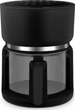 4SWISS ABB-G24 Pure Glass - Airfryer - Heteluchtfriteuse - 1200W - 3L - Touchscreen - Glazen bak - Zwart — thumbnail 9