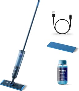 Philips OneUp Elektrische Dweil 3000 series XV3101/01 - Dweilsysteem - Vloerreiniger - Vuil water opzuigen - 1 stand - 50min dweilen - Geen emmer nodig — thumbnail 2