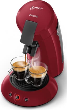 Philips Senseo Original HD6553/80 - Koffiepadmachine voor max 2 Kopjes Koffie - Exclusief Koffiepads - Rood — thumbnail 2