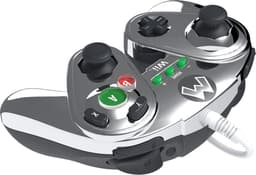 Nintendo Super Smash Bros - Gaming Controller - Mario Zilver - Nintendo Wii U + Nintendo Wii — thumbnail 5