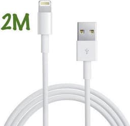 USB Lightning Kabel – Geschikt voor Apple apparaten – 2 meter — thumbnail 1