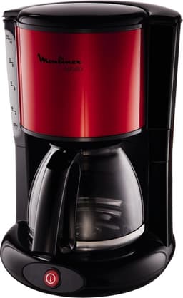 Moulinex Subito FG360D - Koffiezetapparaat - Zwart/Rood — thumbnail 1