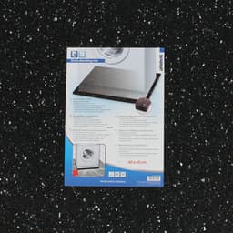 Scanpart anti-trillingsmat voor wasmachine - Trillingsdemper - Onderzetter - Extra dik - 60 x 60 x 0.8 cm — thumbnail 3